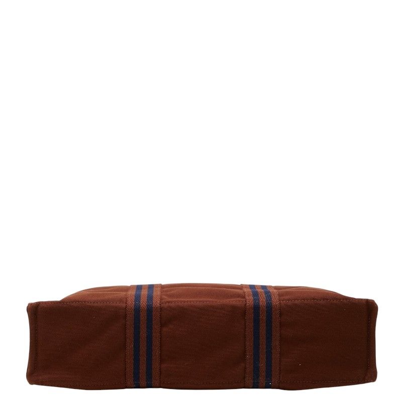 Hermes Fourre Tout MM Cotton Canvas Tote Bag
