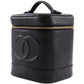 Chanel Coco Mark Leather Vanity Case
