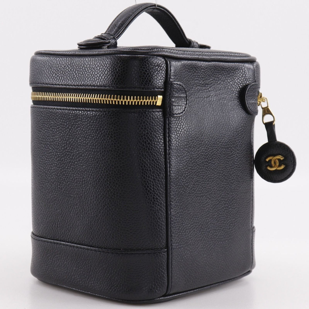 Chanel Coco Mark Leather Vanity Case