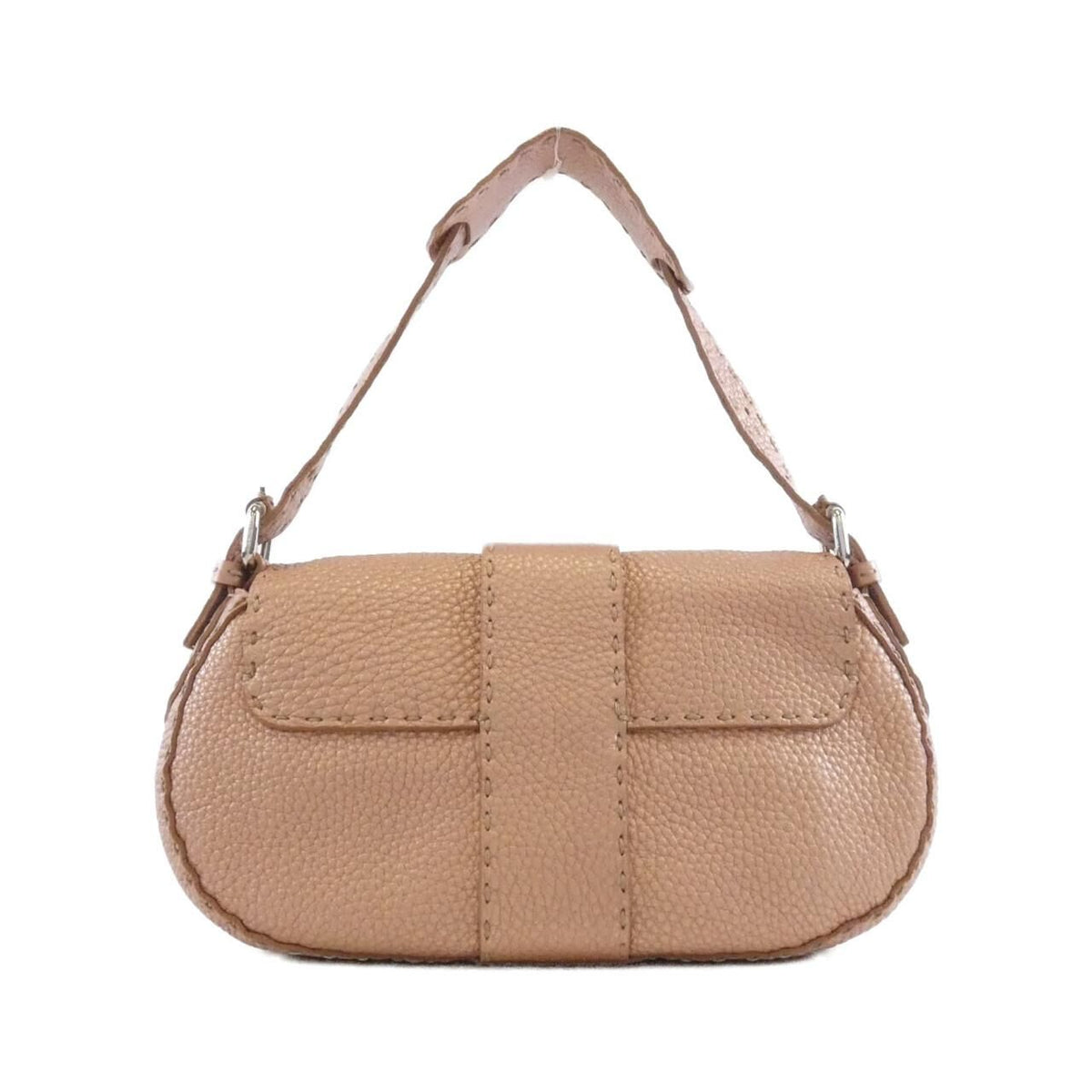 Fendi Selleria Metallic Leather Shoulder Bag
