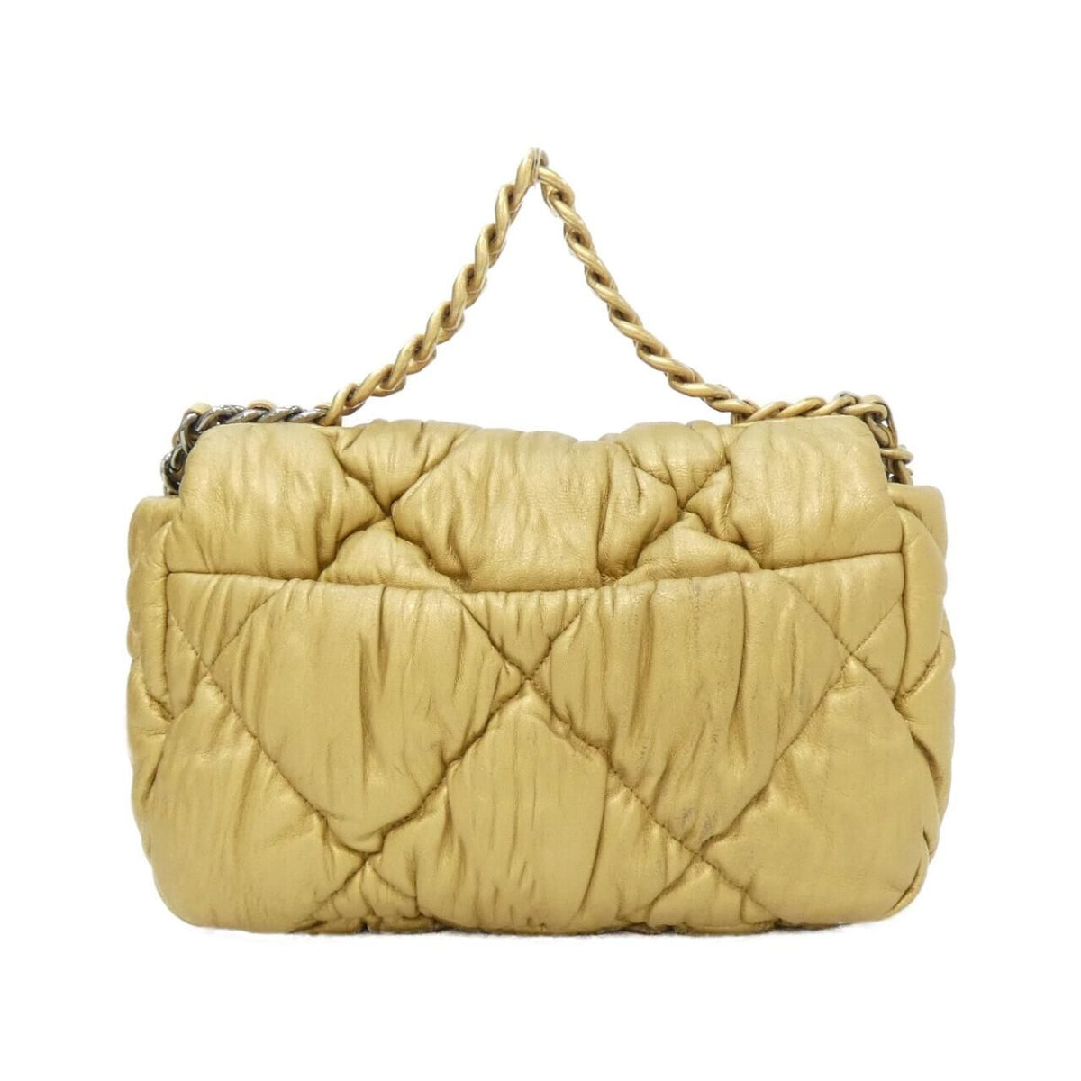 Chanel 19 Metallic Lambskin Shoulder Bag