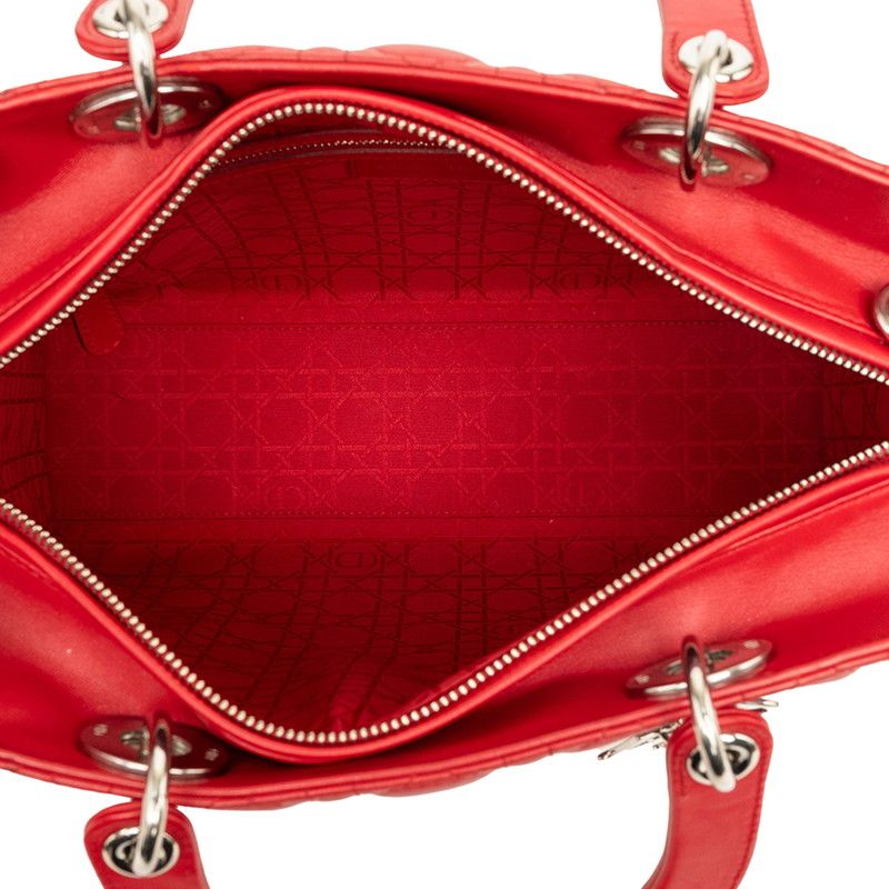 Dior Lady Dior Cannage Lambskin 2way Bag
