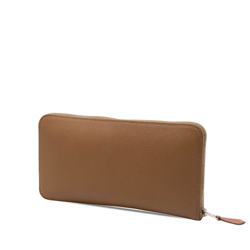 Hermes Azap Long Silk In Veau Epsom Long Wallet