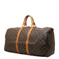 Louis Vuitton Keepall Bandouliere Monogram travel boston bag