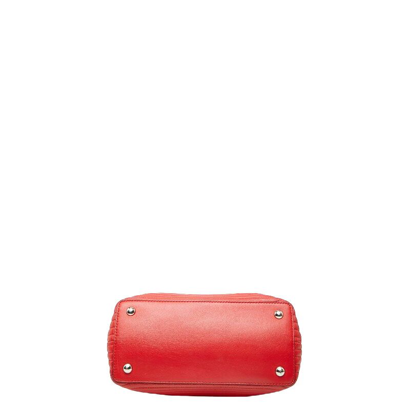 Fendi Dotcom Click Leather Shoulder Bag