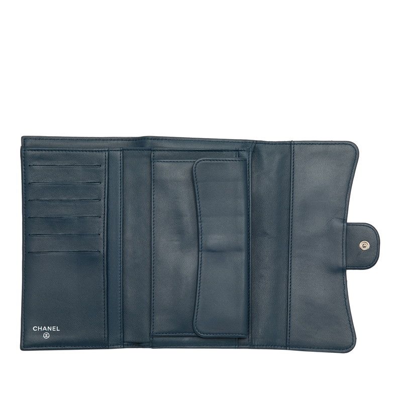 Chanel Matelasse Lambskin Long Wallet