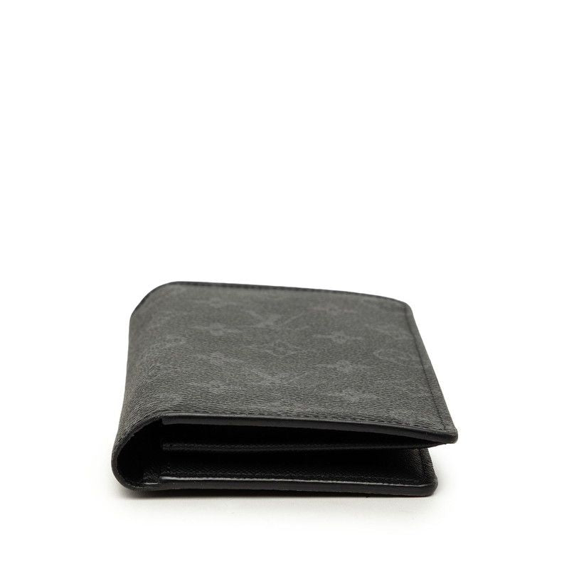 Louis Vuitton Portefeuille Brazza Monogram Eclipse Long Wallet