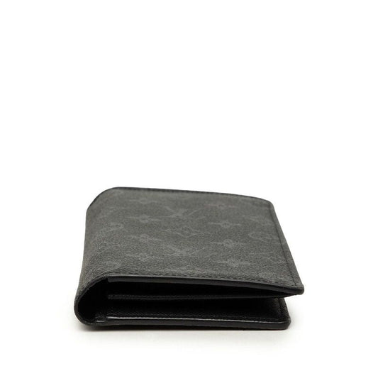 Louis Vuitton Portefeuille Brazza Monogram Eclipse Long Wallet