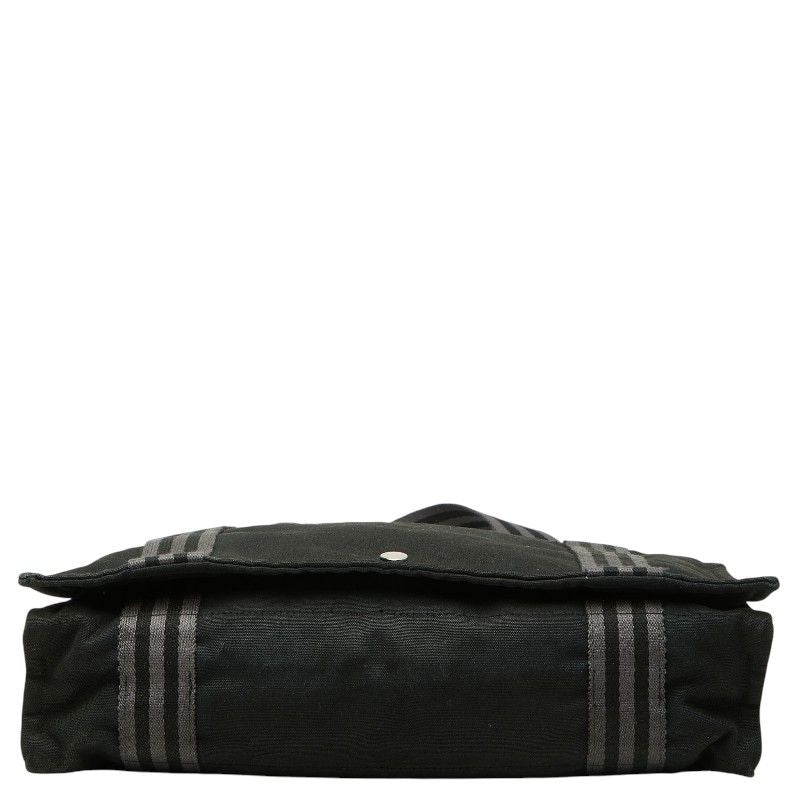 Hermes Fourre Tout Basace MM Canvas Shoulder Bag