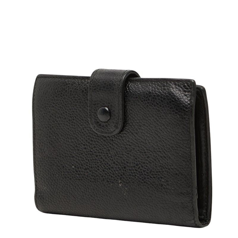 CHANEL Caviar Leather Bifold Wallet