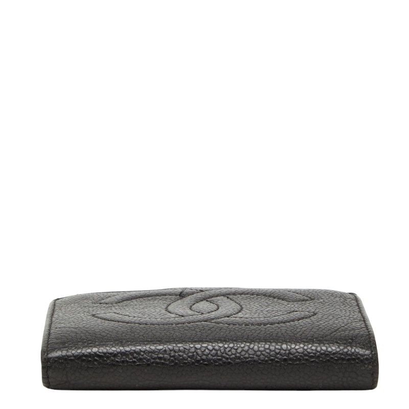 CHANEL Caviar Leather Bifold Wallet