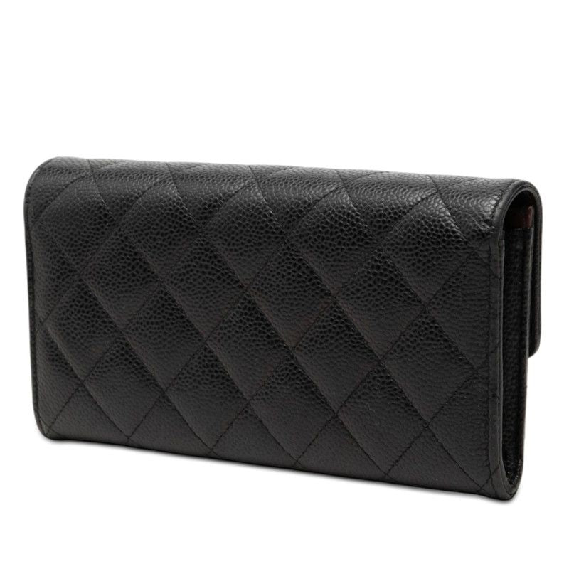 Chanel Matelasse Caviar Long Wallet
