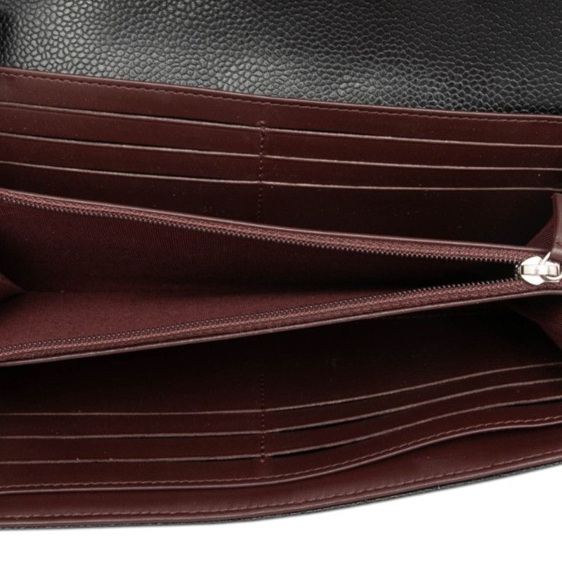 Chanel Matelasse Caviar Long Wallet