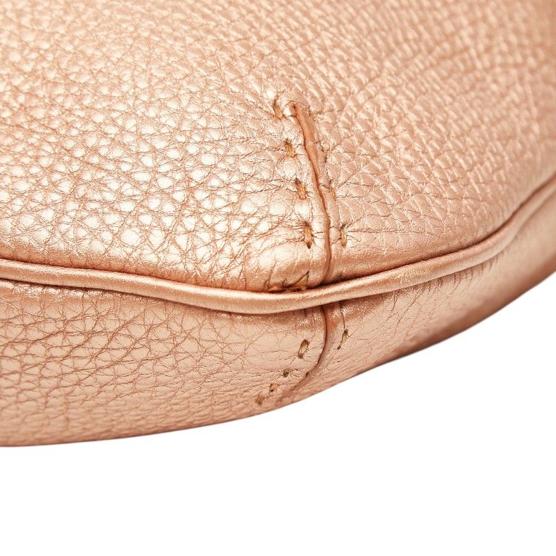 FENDI Selleria Leather Shoulder Bag