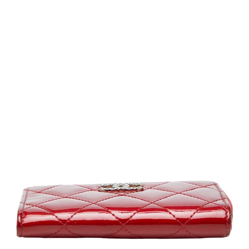 Chanel Matelasse Patent Leather Coin Case