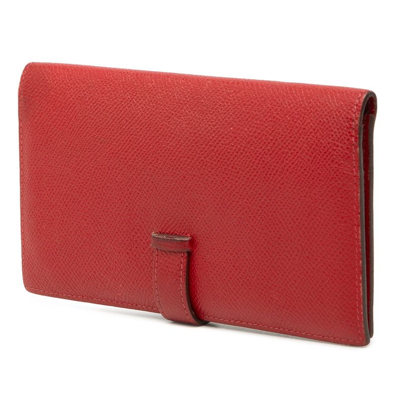 Hermes Bearn Soufflet Epsom Long Wallet