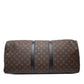 Louis Vuitton Keepall Bandouliere 55 Monogram Macassar travel bag