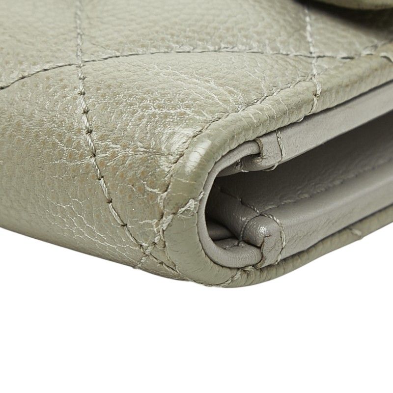 Chanel Caviar Leather Trifold Wallet