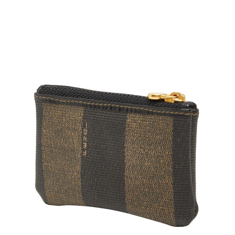 FENDI Pecan Leather Coin Case