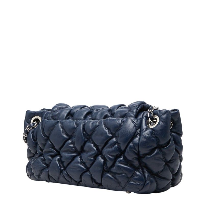 Chanel Matelasse Bubble Quilt Lambskin Shoulder Bag