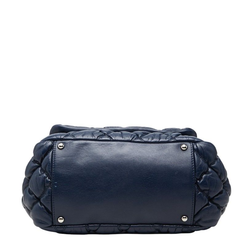 Chanel Matelasse Bubble Quilt Lambskin Shoulder Bag