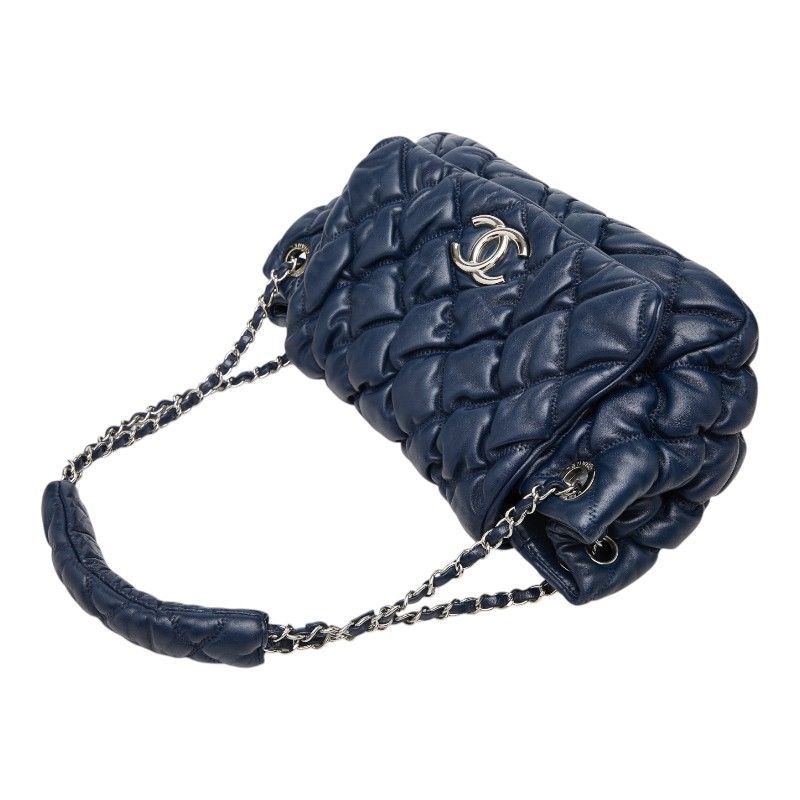 Chanel Matelasse Bubble Quilt Lambskin Shoulder Bag