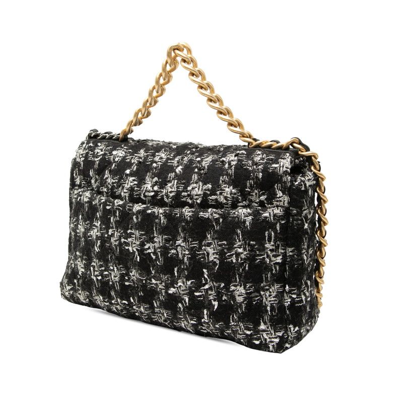 Chanel 19 Tweed Chain Shoulder Bag