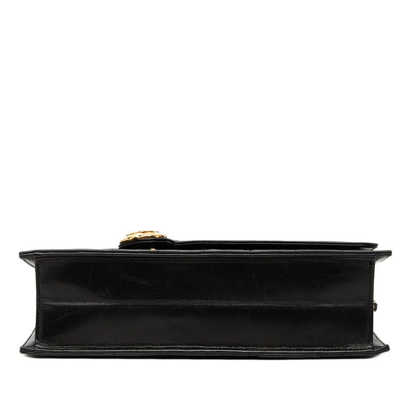 Chanel Coco Mark Lambskin Chain Flap Shoulder Bag