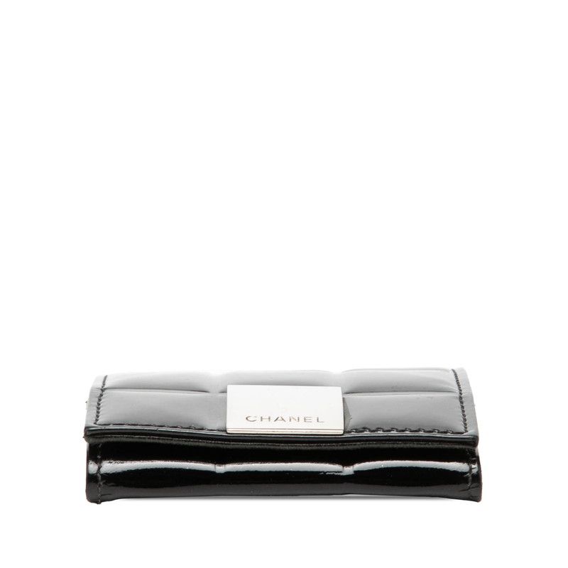 Chanel Choco Bar Patent Coin Case