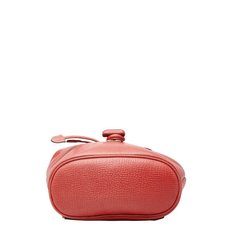 Loewe Embossed Leather Backpack