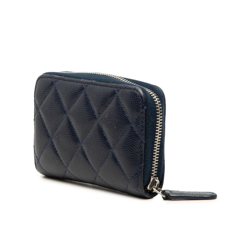 Chanel Matelasse Caviar Leather Coin Case