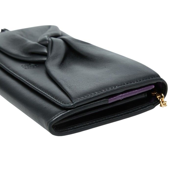 Loewe Anagram Leather Long Wallet