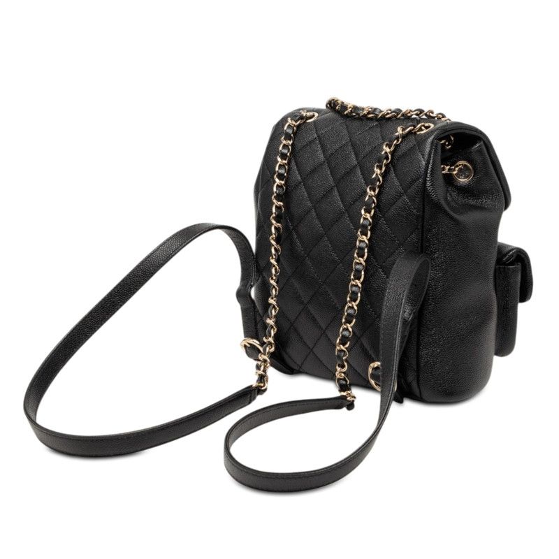 CHANEL Matelasse Caviar Backpack