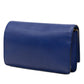 FENDI FF Logo Leather Chain Wallet