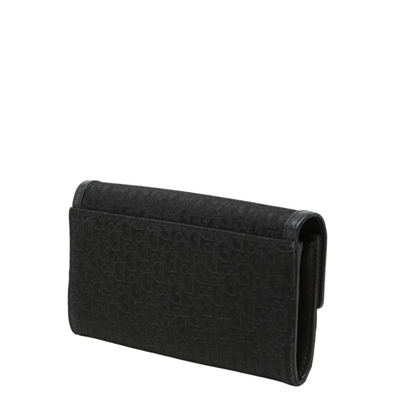 Dior Trotter Canvas Leather Long Wallet