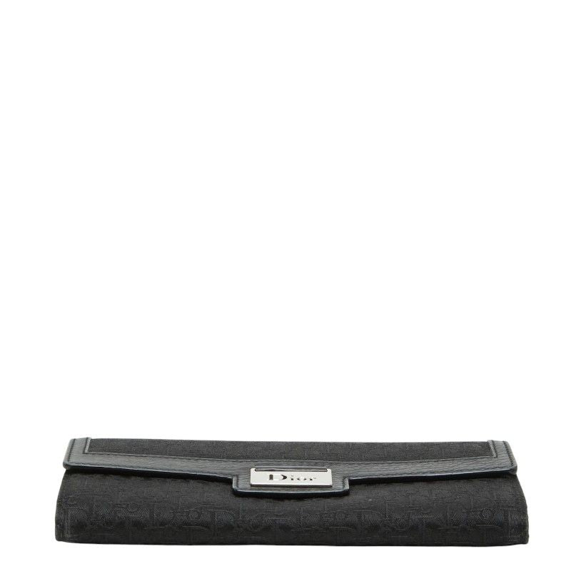 Dior Trotter Canvas Leather Long Wallet