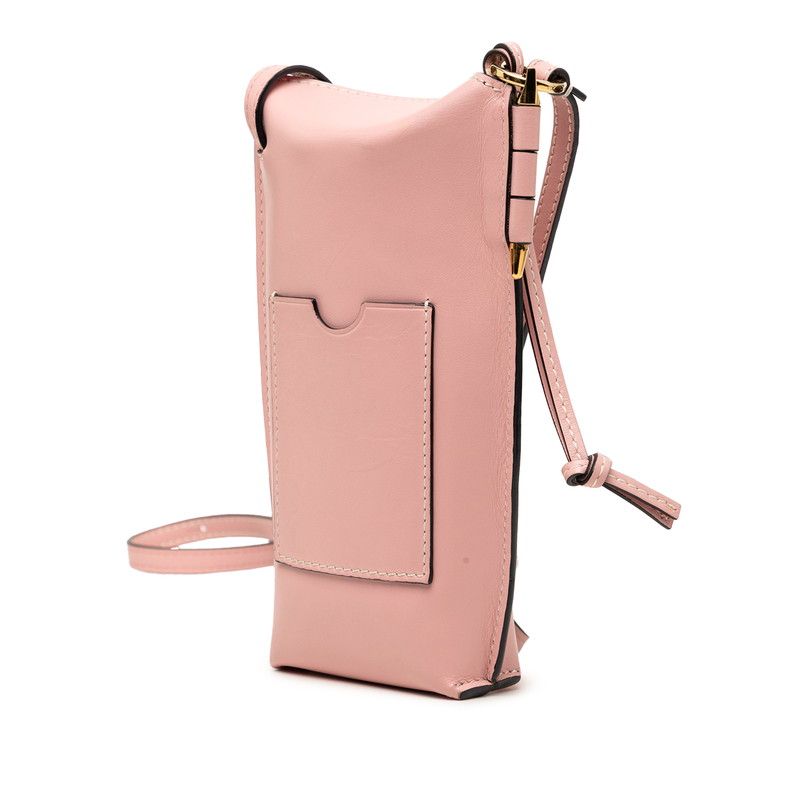 Loewe Gate Pocket Leather Shoulder Bag