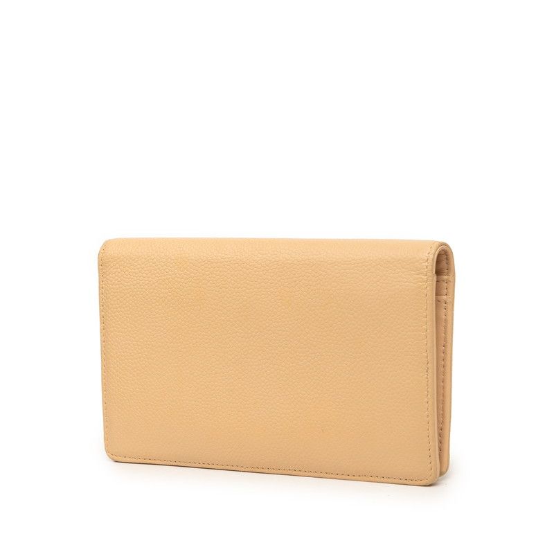 Chanel Caviar Leather Long Wallet