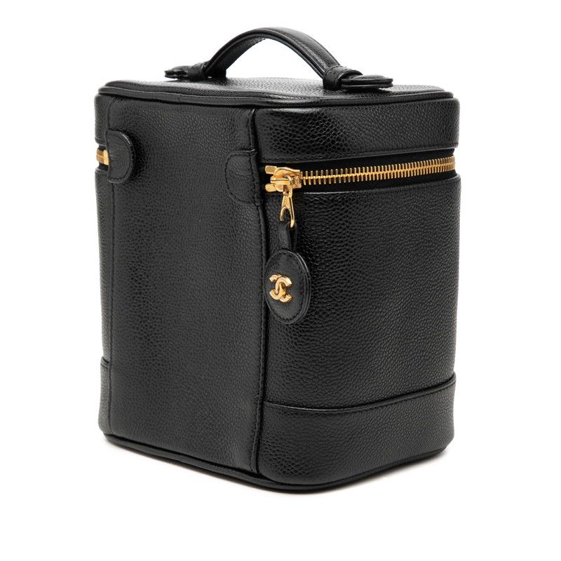 Chanel Caviar Vanity Handbag