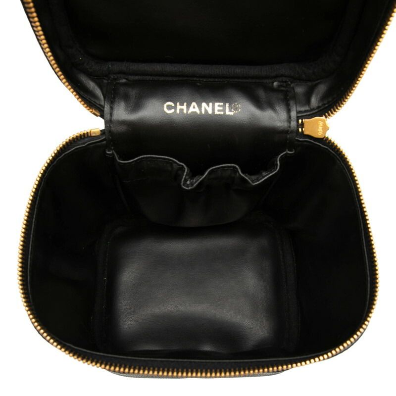 Chanel Caviar Vanity Handbag