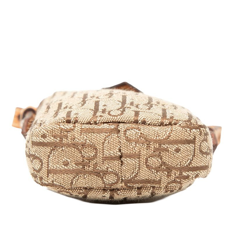 Dior Oblique Trotter Canvas Leather Mini Shoulder Bag