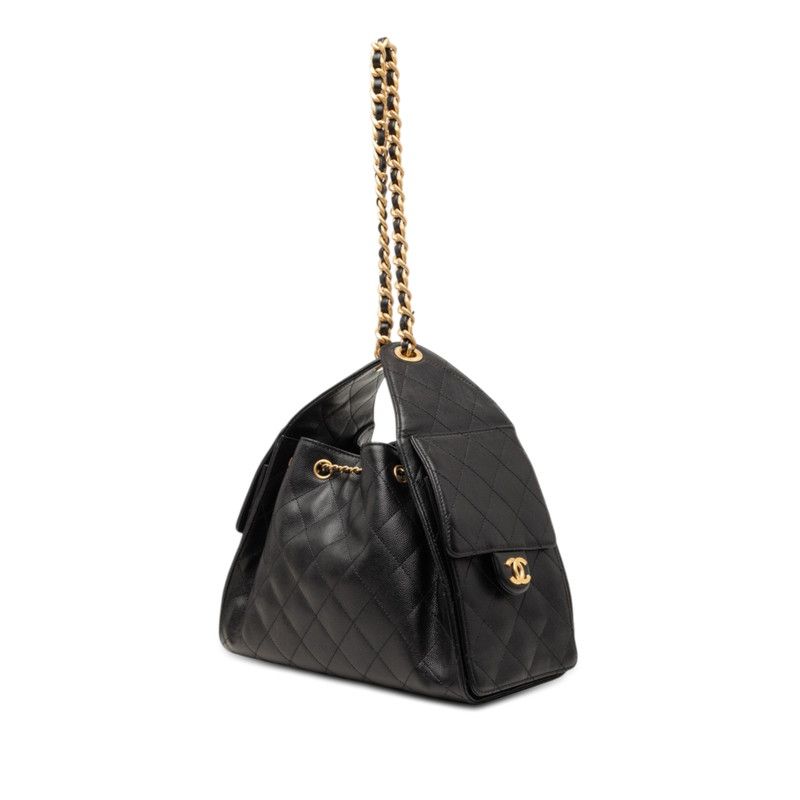 Chanel Chanel25 Caviar Handbag Shoulder Bag