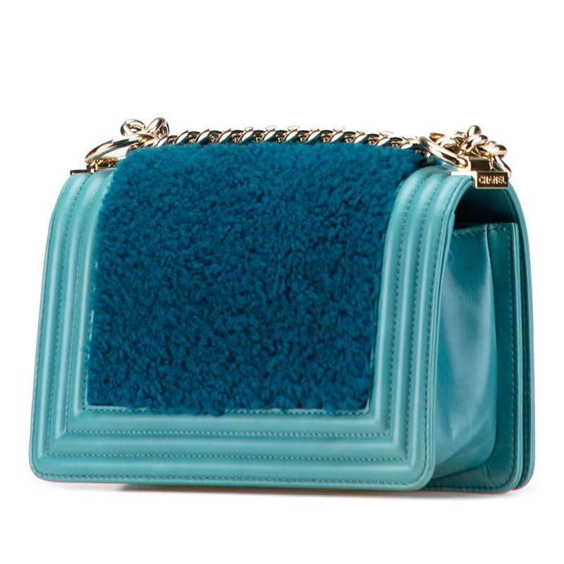 CHANEL Boy Chanel Leather Shoulder Bag