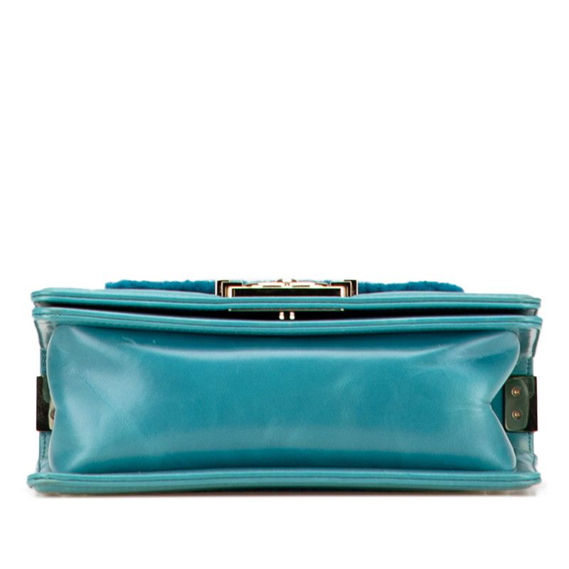 CHANEL Boy Chanel Leather Shoulder Bag
