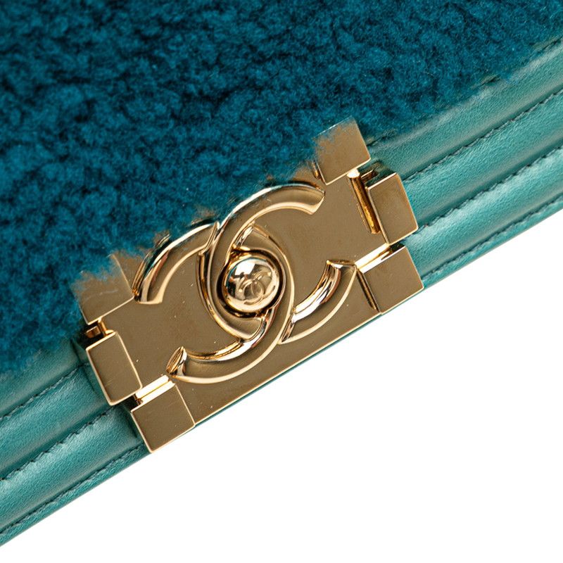 CHANEL Boy Chanel Leather Shoulder Bag