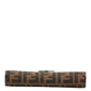 Fendi Zucca Canvas Leather Long Wallet