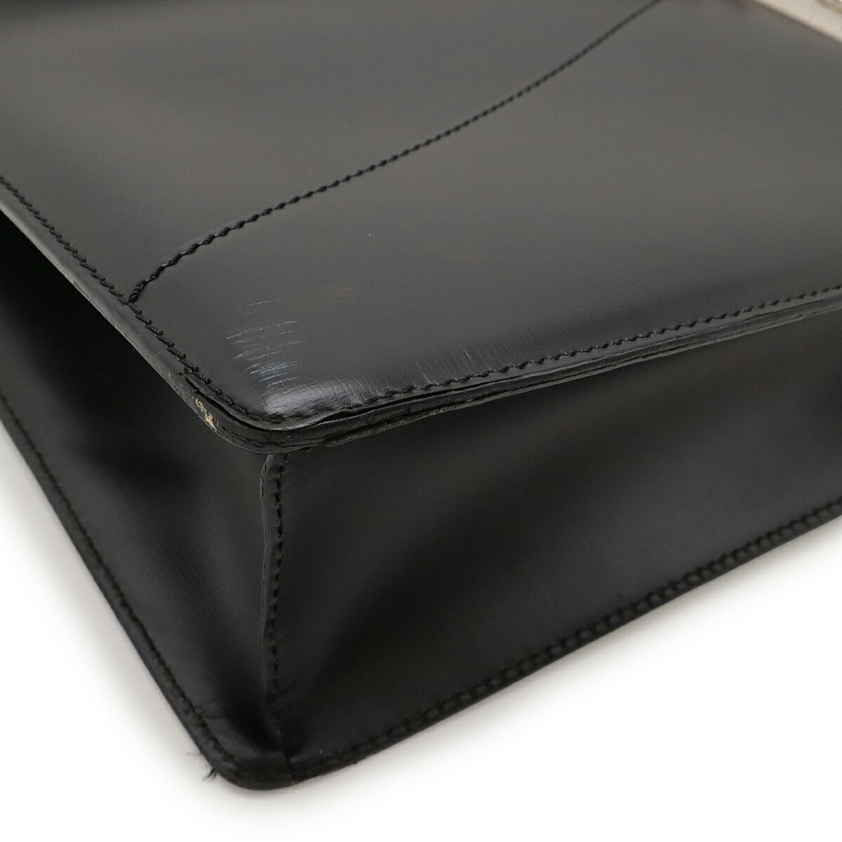 Loewe Anagram Leather Briefcase