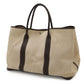 Hermes Garden Party43 Toile H Leather Tote Bag