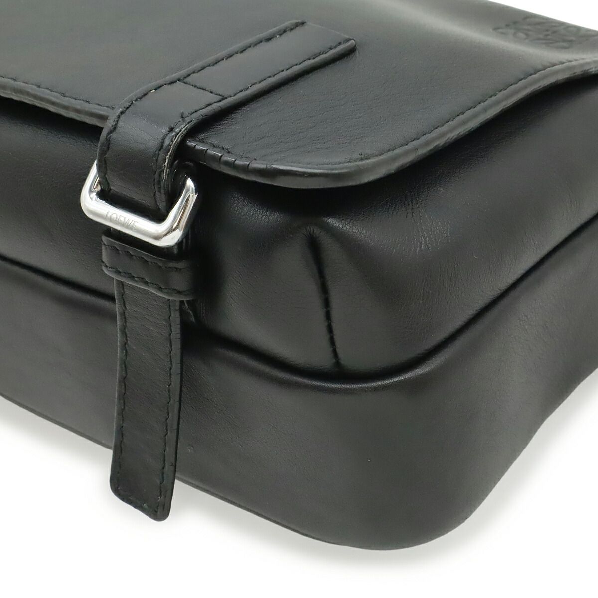 Loewe Anagram Leather Shoulder Bag