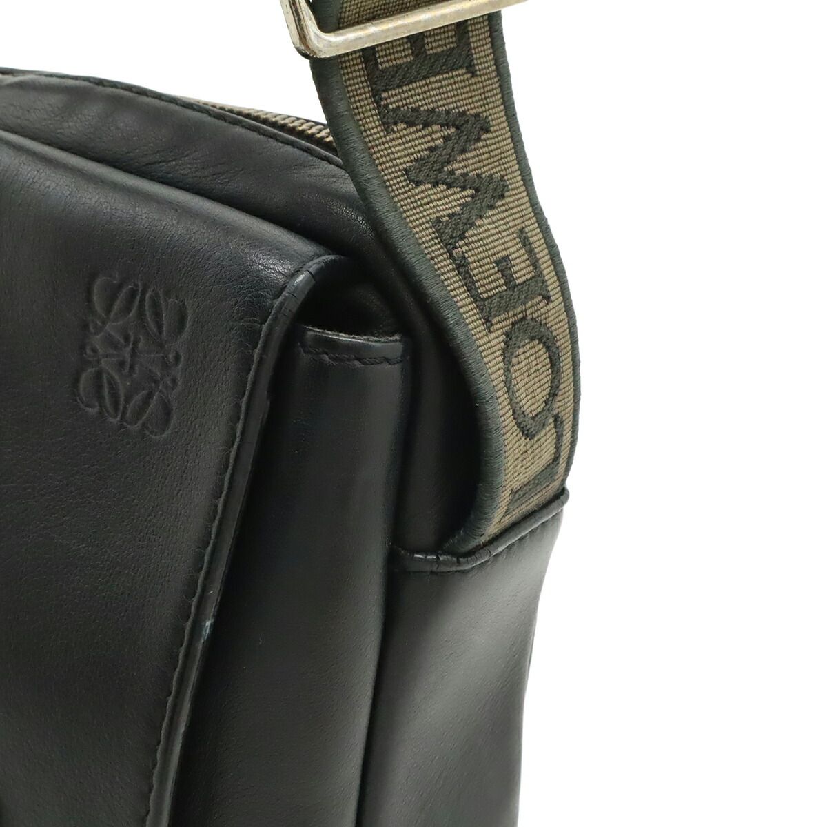 Loewe Anagram Leather Shoulder Bag